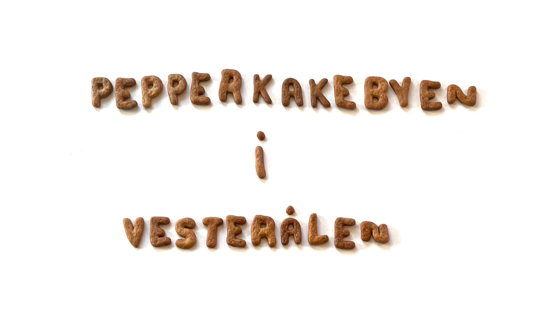 Åpning av Pepperkakebyen