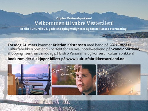 Vesterålspakken: Opplev vakre Vesterålen!