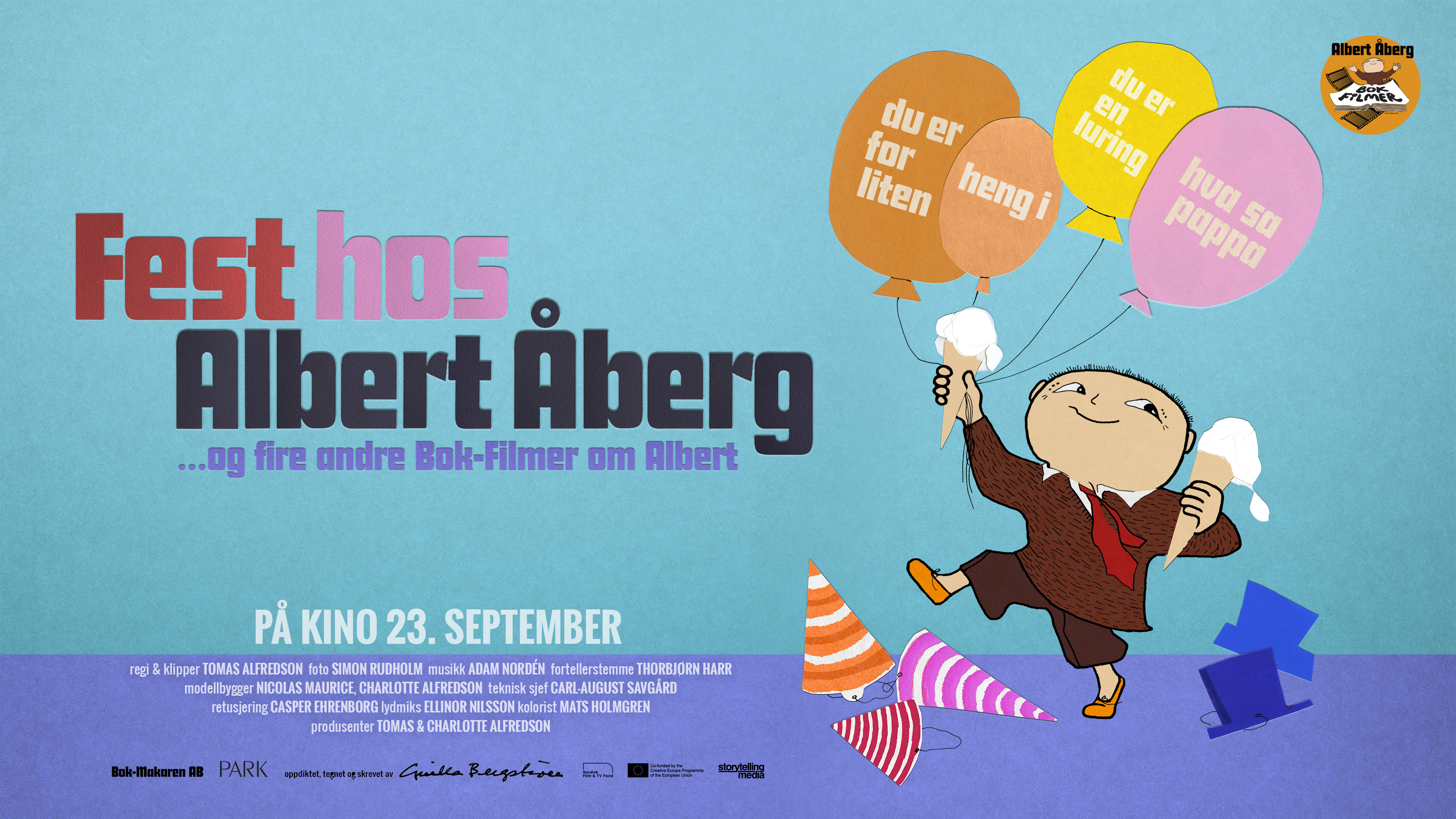 Fest hos Albert Åberg