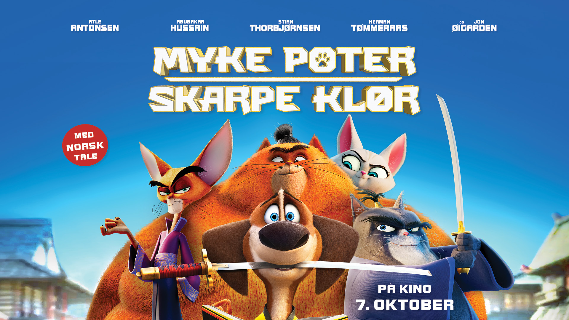 Myke poter, skarpe klør