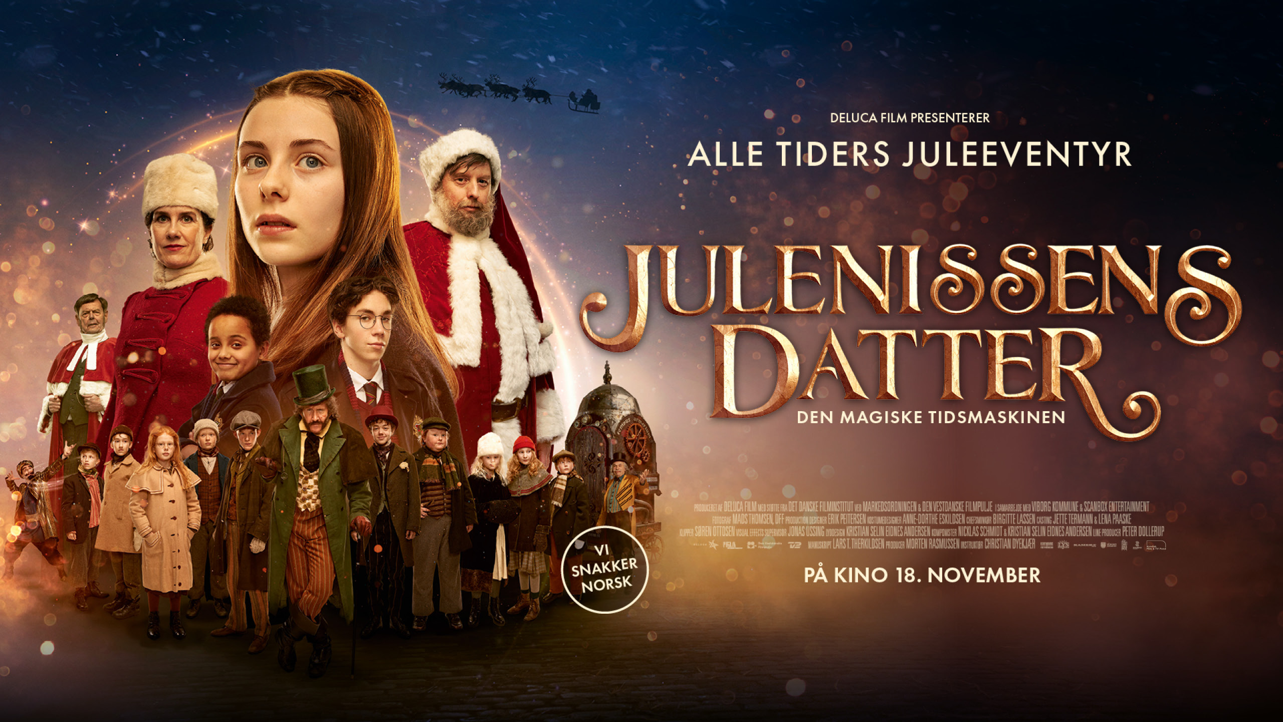 Julenissens Datter - Den Magiske Tidsmaskinen (Norsk tale)