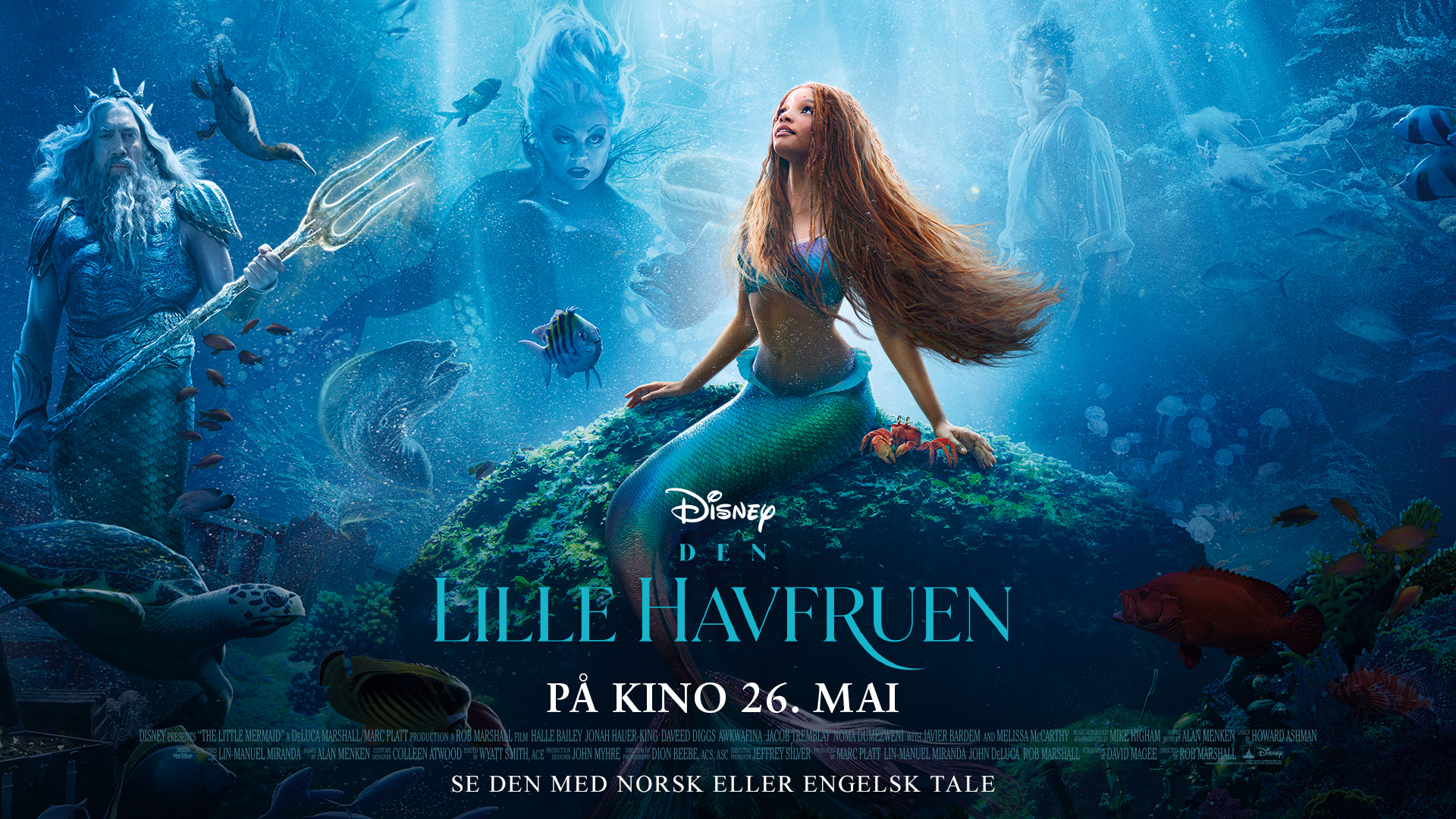 Den lille havfruen (original tale, tekstet)