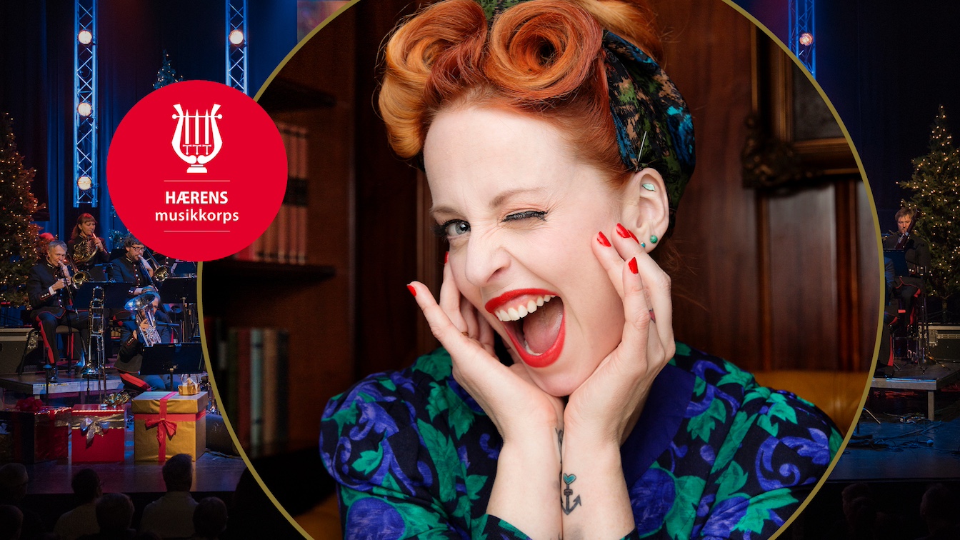 Swinging Christmas med Silya og Hærens musikkorps