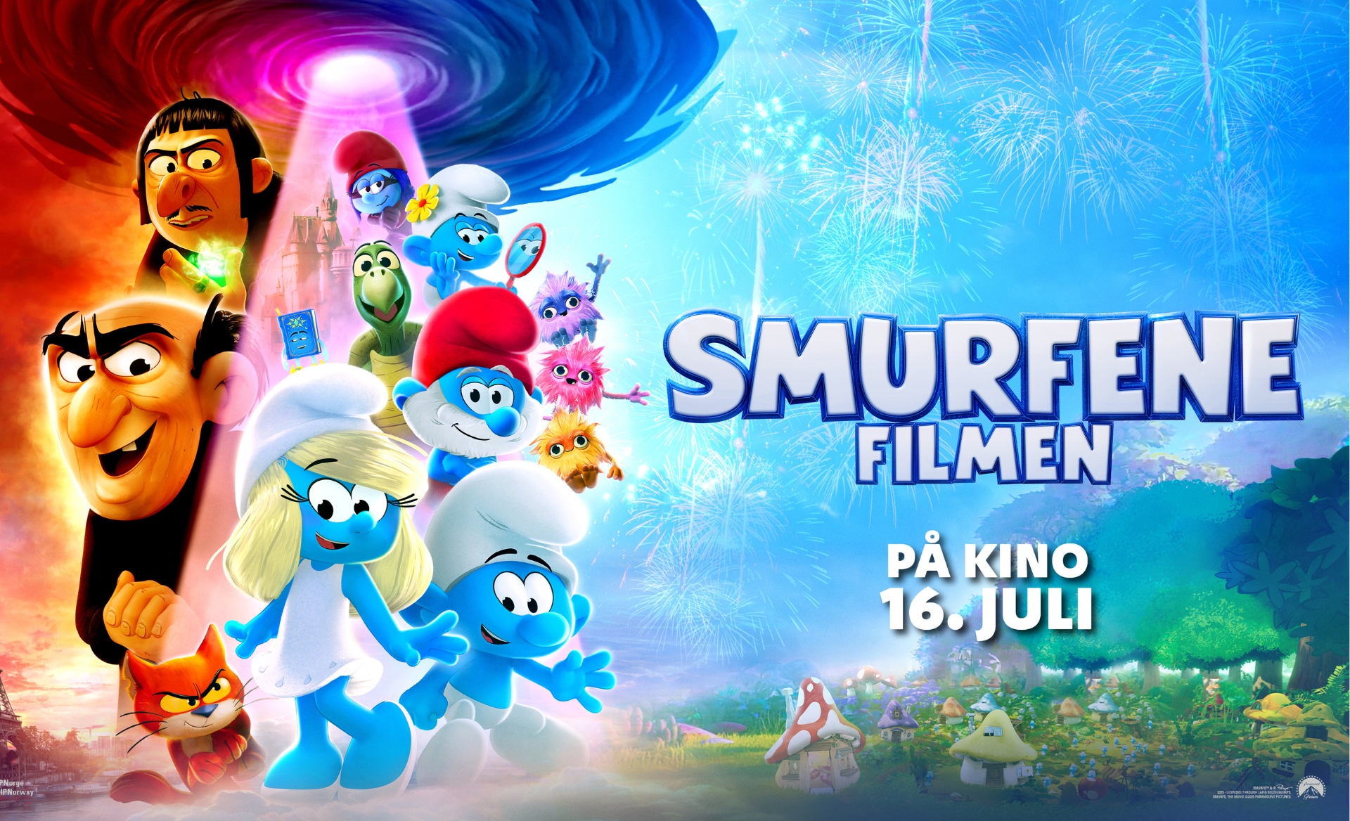 Smurfene: Filmen (engelsk tale)