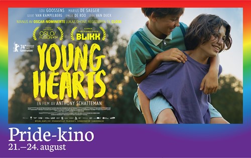 Filmplakat for spillefilmen Young Hearts