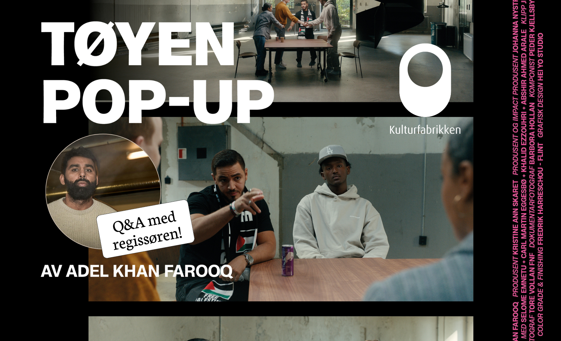 Tøyen Pop-Up – regissørbesøk!