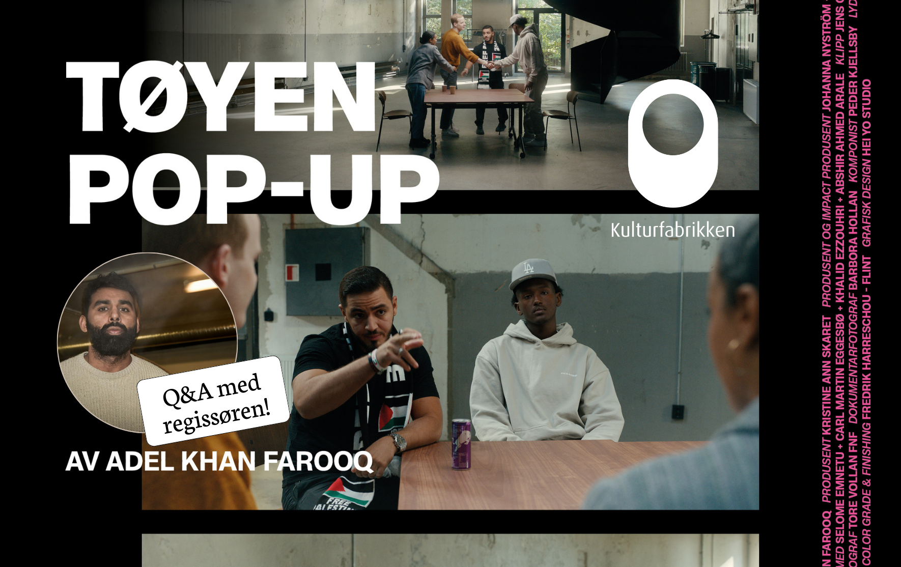 Tøyen Pop-Up – regissørbesøk!