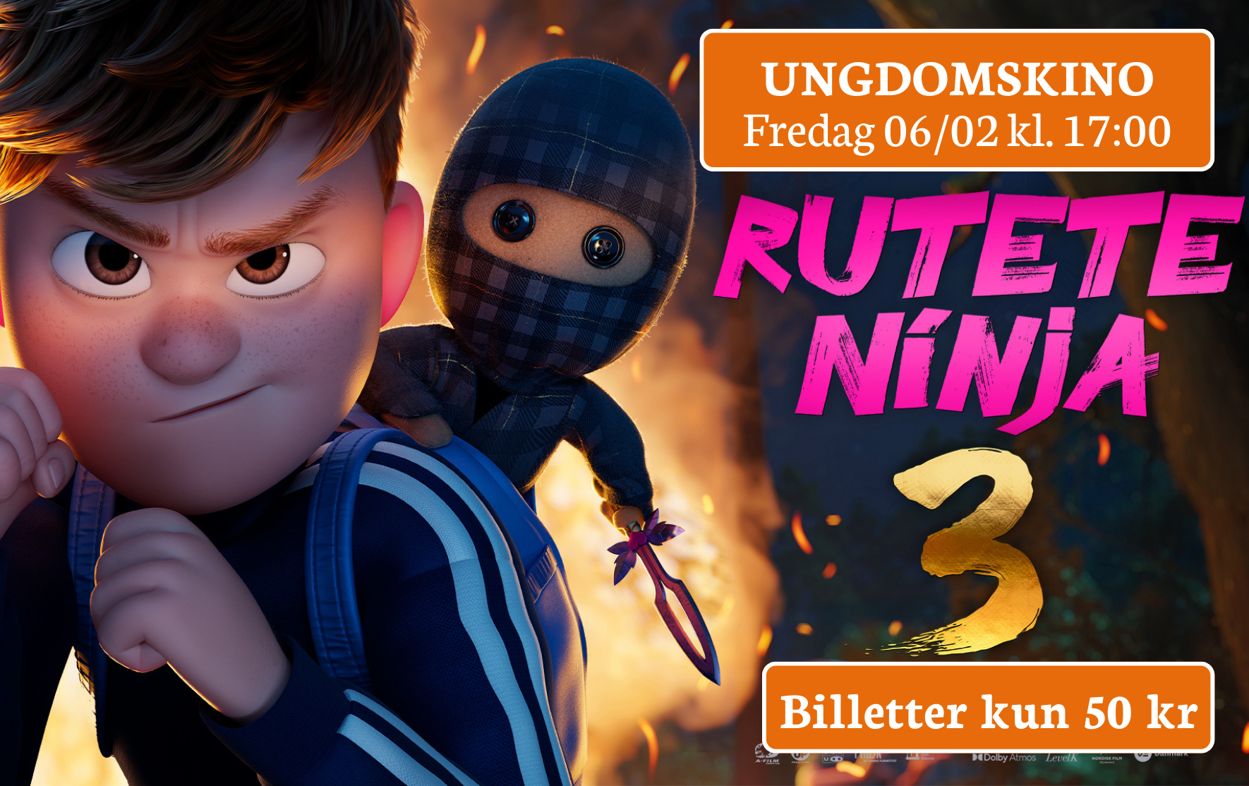 UNGDOMSKINO: Rutete Ninja 3