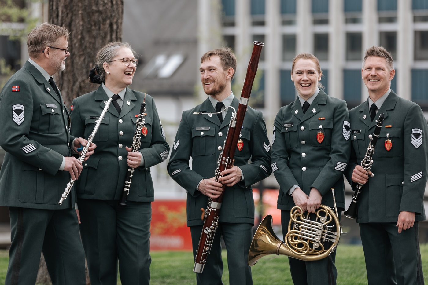 Dagskift: Lunsjkonsert med Hærens musikkorps