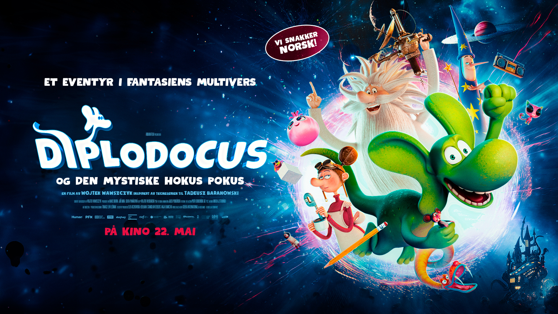 Diplodocus og den magiske hokus pokus