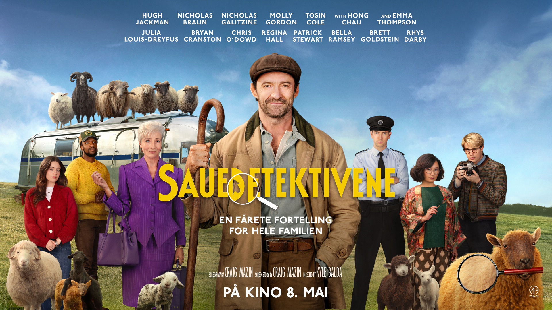 Sauedetektivene (engelsk tale)