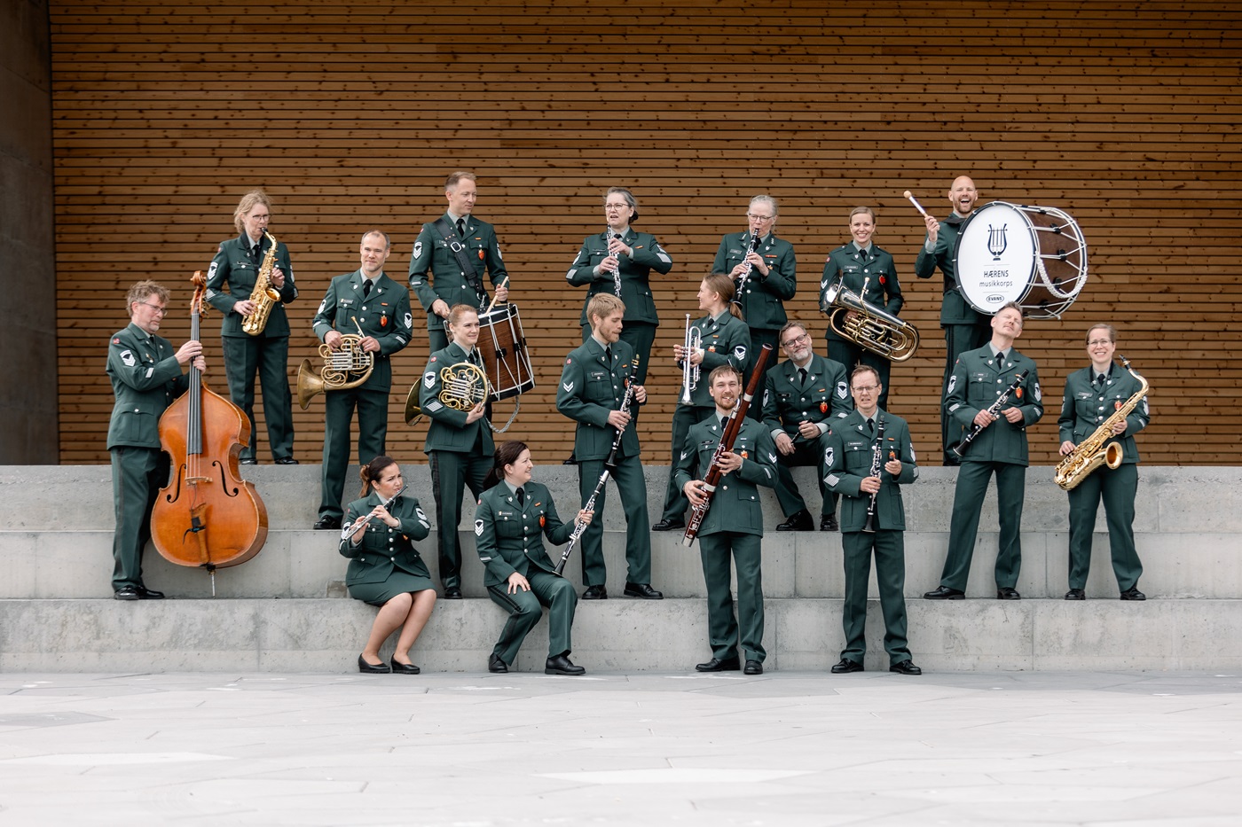 Lunsjkonsert med musikere fra Hærens musikkorps