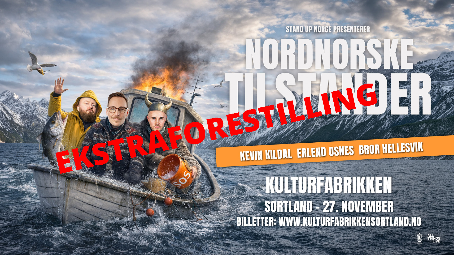 Nordnorske tilstander med Erlend Osnes, Kevin Kildal og Bror Hellesvik